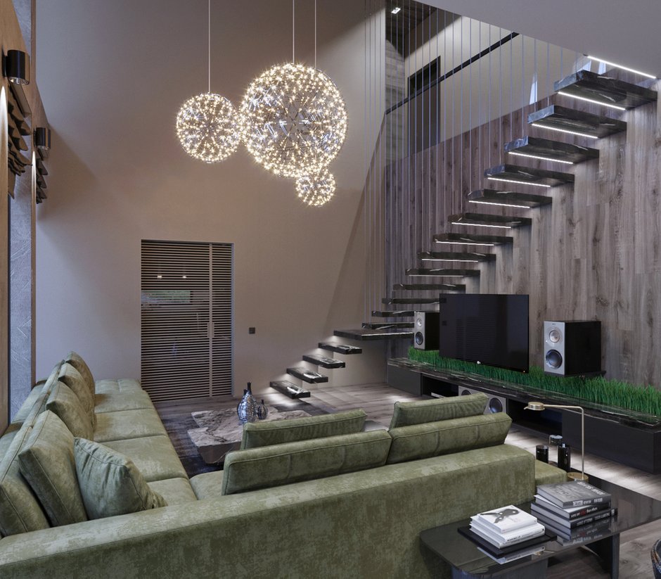 Фотография: Гостиная в стиле Минимализм, Проект недели, ПРЕМИЯ INMYROOM – фото на INMYROOM