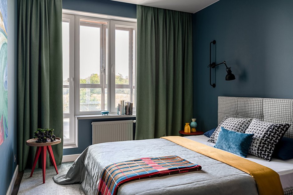 Фотография: Спальня в стиле Современный, Квартира, Проект недели, Казань, 2 комнаты, 40-60 метров, Элина Коба – фото на INMYROOM