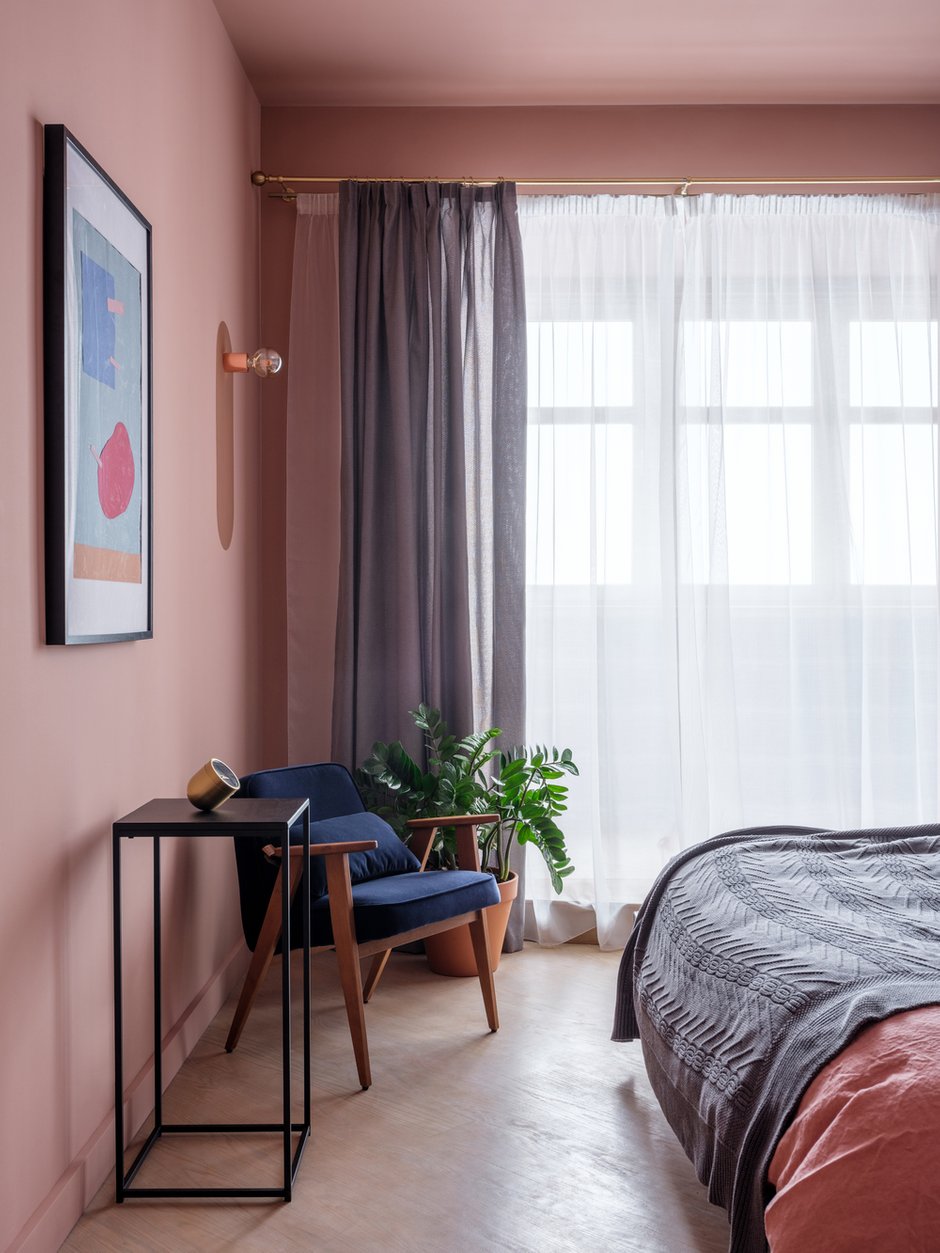 Фотография: Спальня в стиле Современный, Квартира, Проект недели, Москва, 4 и больше, Более 90 метров, Юлия Алексеева – фото на INMYROOM