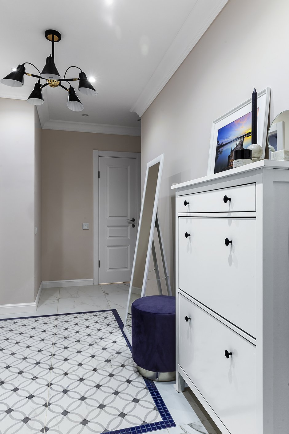 Фотография: Прихожая в стиле Современный, Квартира, Проект недели, Московский, 2 комнаты, 40-60 метров, Вероника Князева – фото на INMYROOM