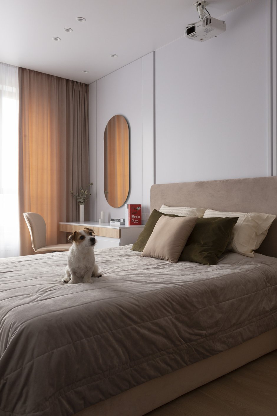 У заказчиц есть собака, поэтому все материалы антивандальные.