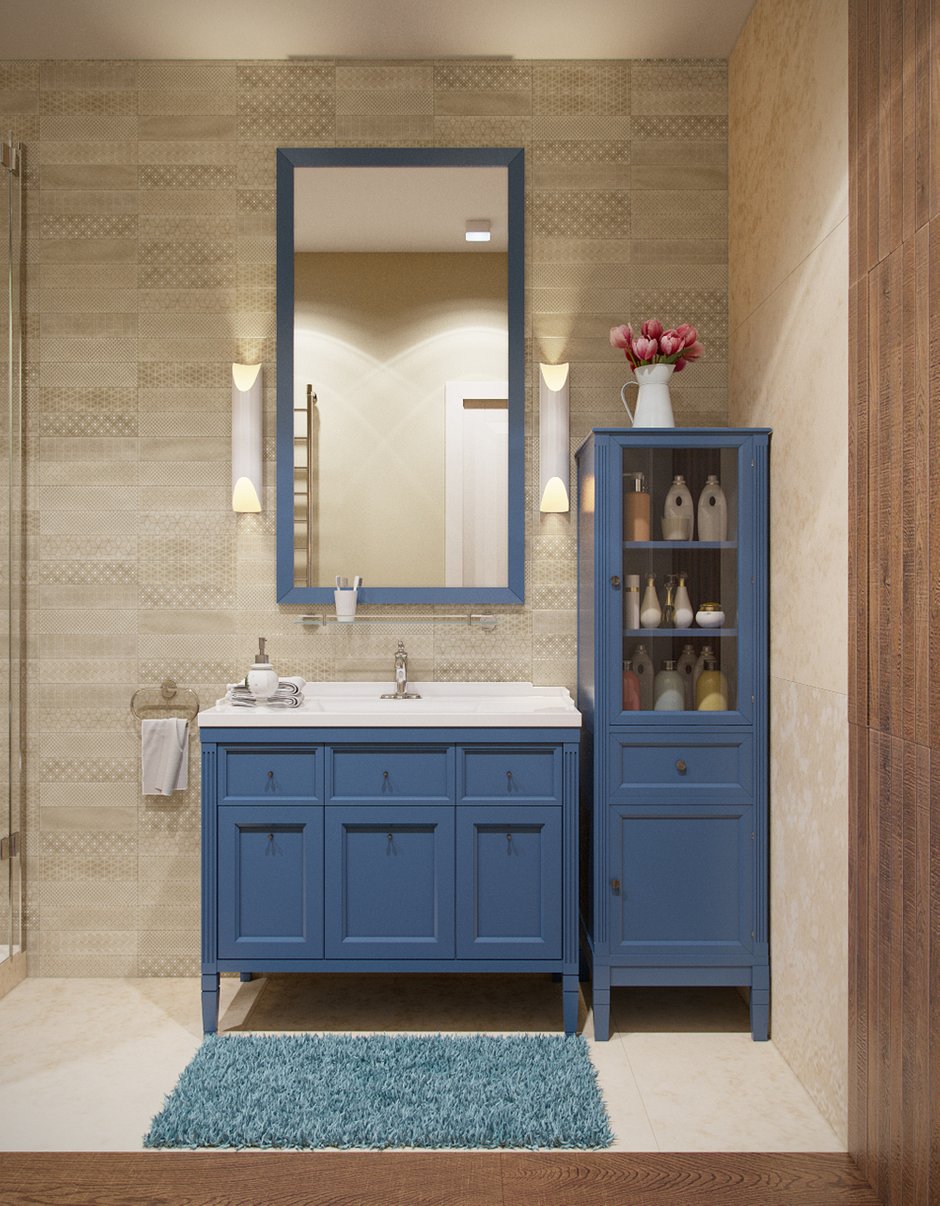 Фотография: Ванная в стиле Классический, Современный, Квартира, Проект недели, Химки, Екатерина Попова, Московская область, Студия 3.14, Тимур Абдрахманов, Борис Комаровский, новостройка, Алена Горшкова, Монолитный дом, 4 и больше, Более 90 метров – фото на INMYROOM