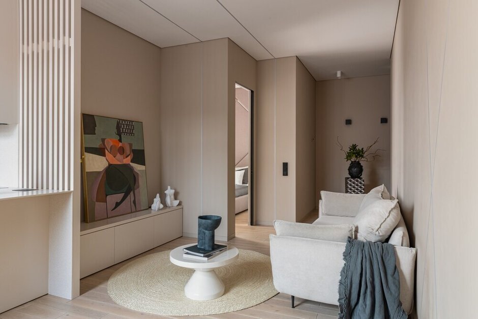 Фотография:  в стиле , Современный, Квартира, Проект дня, Казахстан, 2 комнаты, 60-90 метров, Алматы, Марина Сапунова – фото на INMYROOM