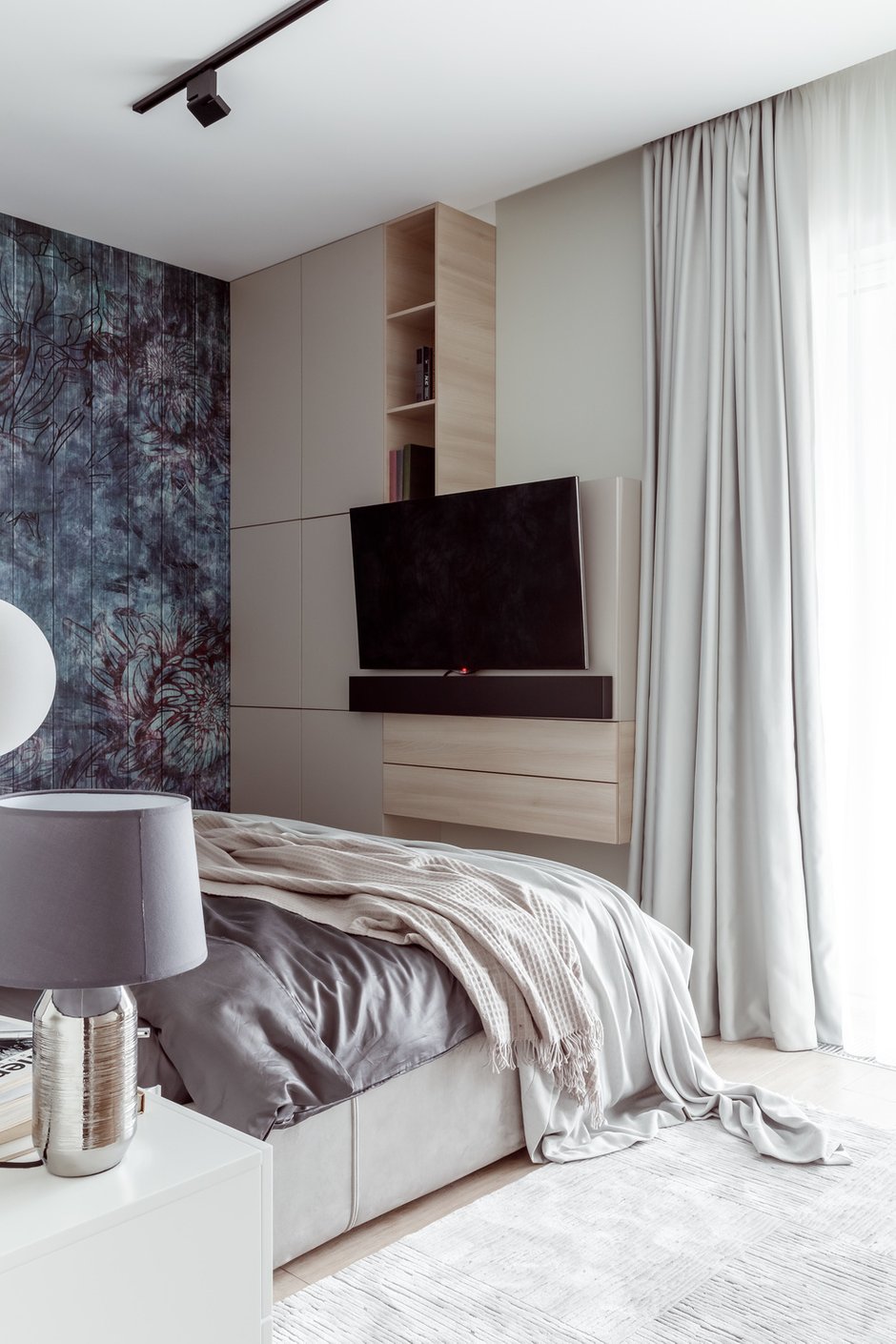 Фотография: Спальня в стиле Современный, Дом, Минимализм, Проект дня, Дом и дача, Ростов-на-Дону, 3 комнаты, Более 90 метров, Astar project – фото на INMYROOM
