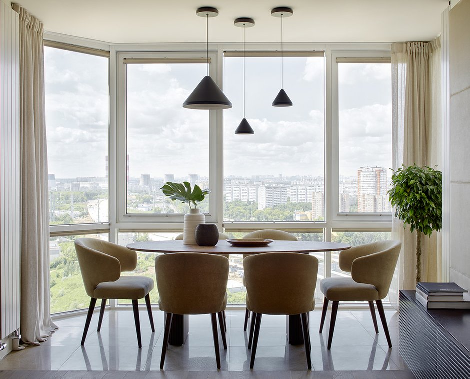 Фотография: Кухня и столовая в стиле Современный, Квартира, Проект недели, Москва, Ариана Ахмад, Татьяна Карякина, Монолитный дом, 3 комнаты, Более 90 метров, #эксклюзивныепроекты – фото на INMYROOM