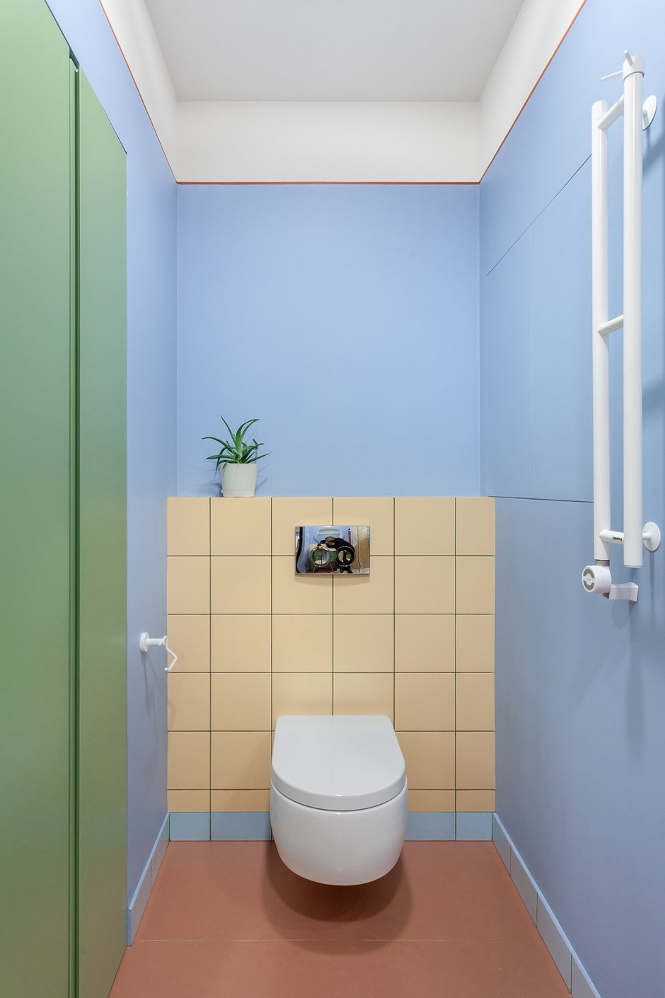 Фотография: Ванная в стиле Современный, Квартира, Проект недели, Москва, 2 комнаты, 40-60 метров, КубКвадрат – фото на INMYROOM