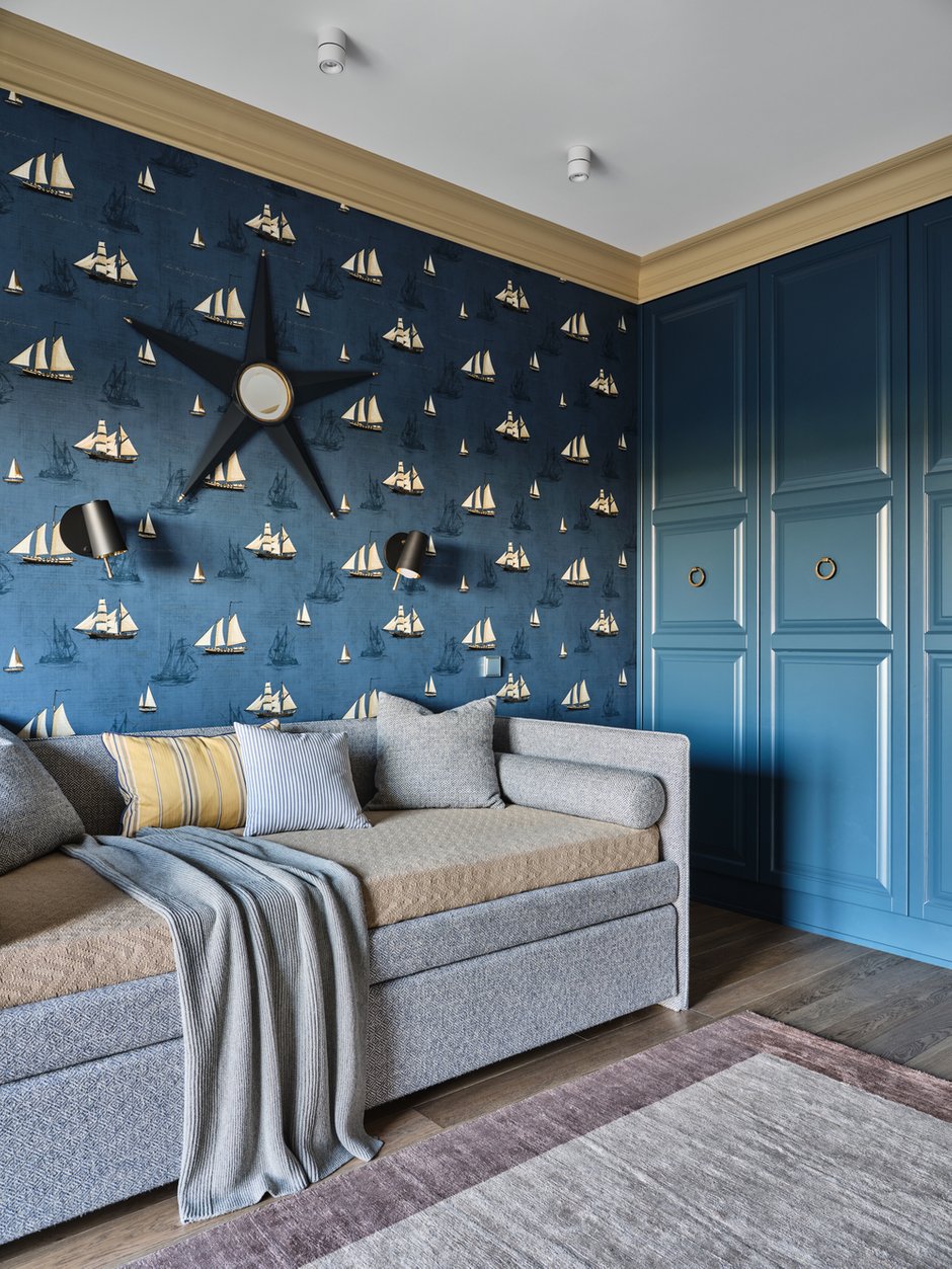 Фотография: Детская в стиле Современный, Квартира, Проект недели, Москва, 4 и больше, Более 90 метров, Карина Сейфуль-Мулюкова – фото на INMYROOM