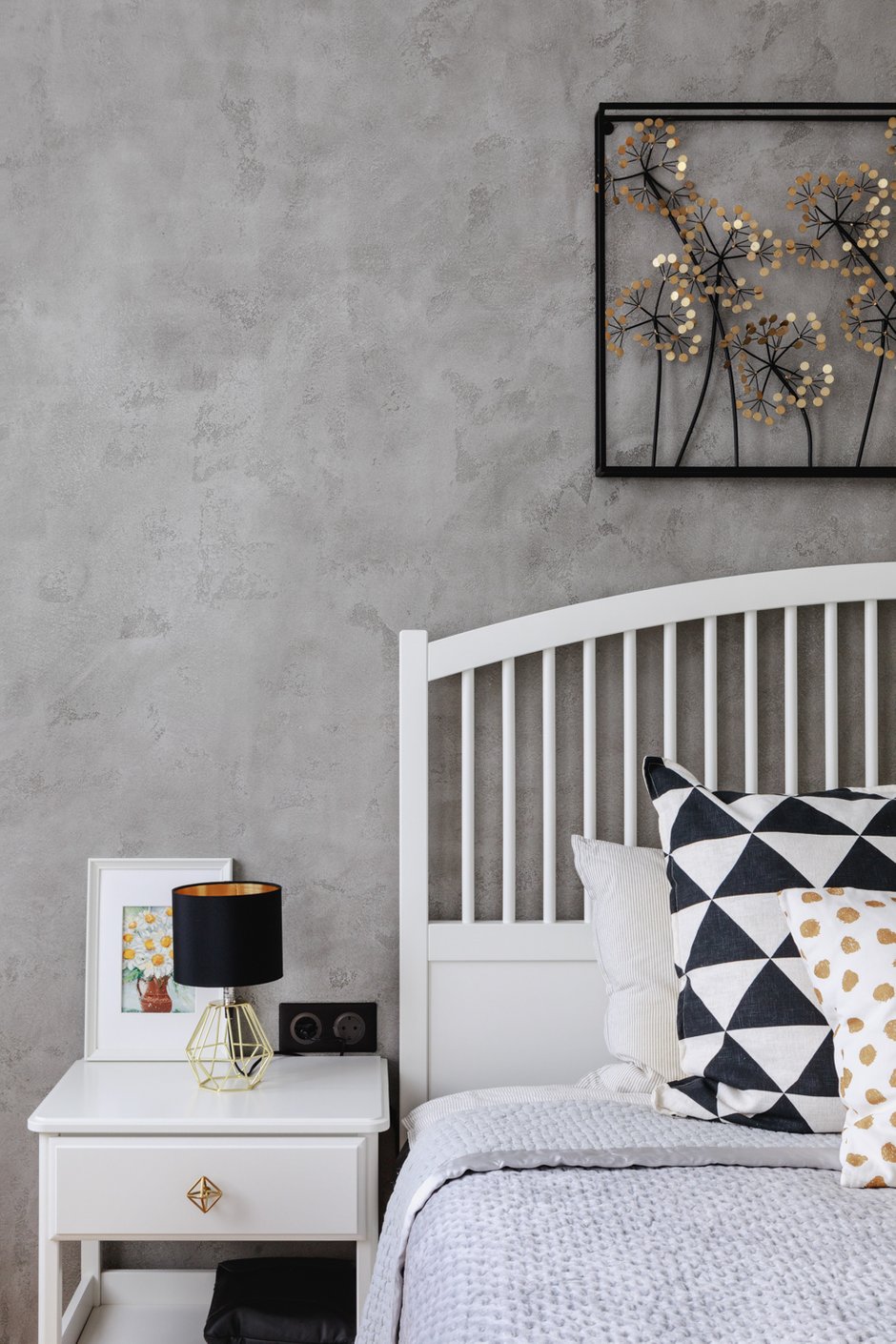 Фотография: Спальня в стиле Скандинавский, Современный, Квартира, Проект недели, Москва, 2 комнаты, 40-60 метров – фото на INMYROOM