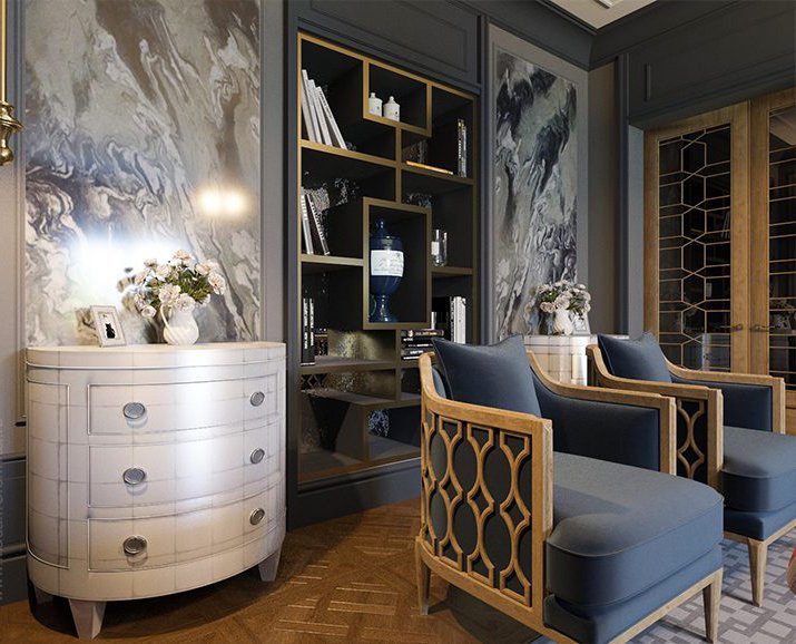 Фотография: Гостиная в стиле Классический, Проект недели, Сталинка, Мария Нечаева – фото на INMYROOM