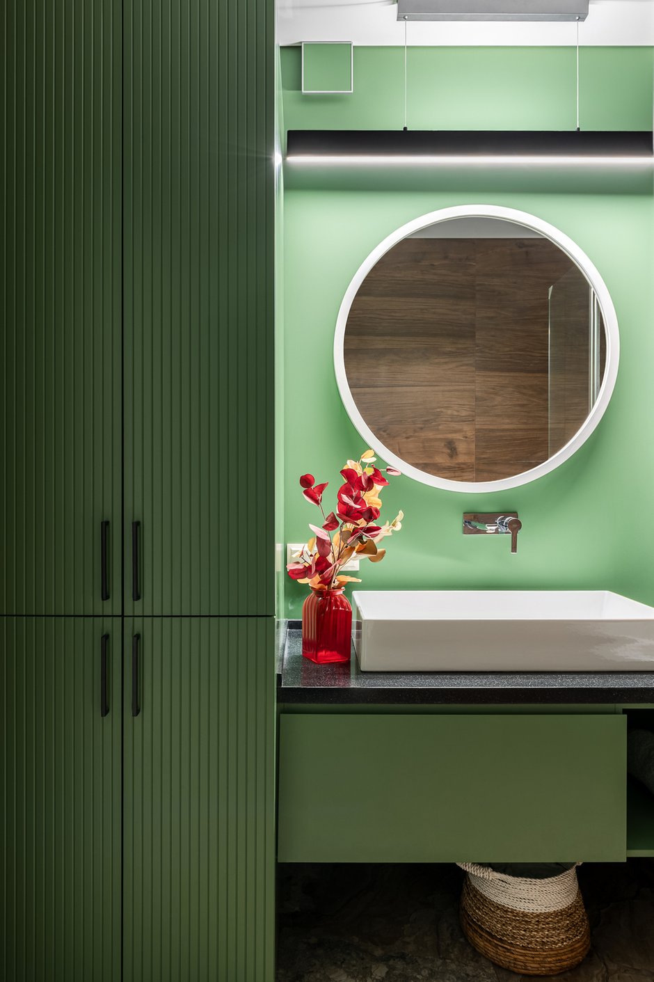 Фотография: Ванная в стиле Современный, Квартира, Проект недели, 4 и больше, Более 90 метров, Татьяна Бакланова, Тамбов – фото на INMYROOM