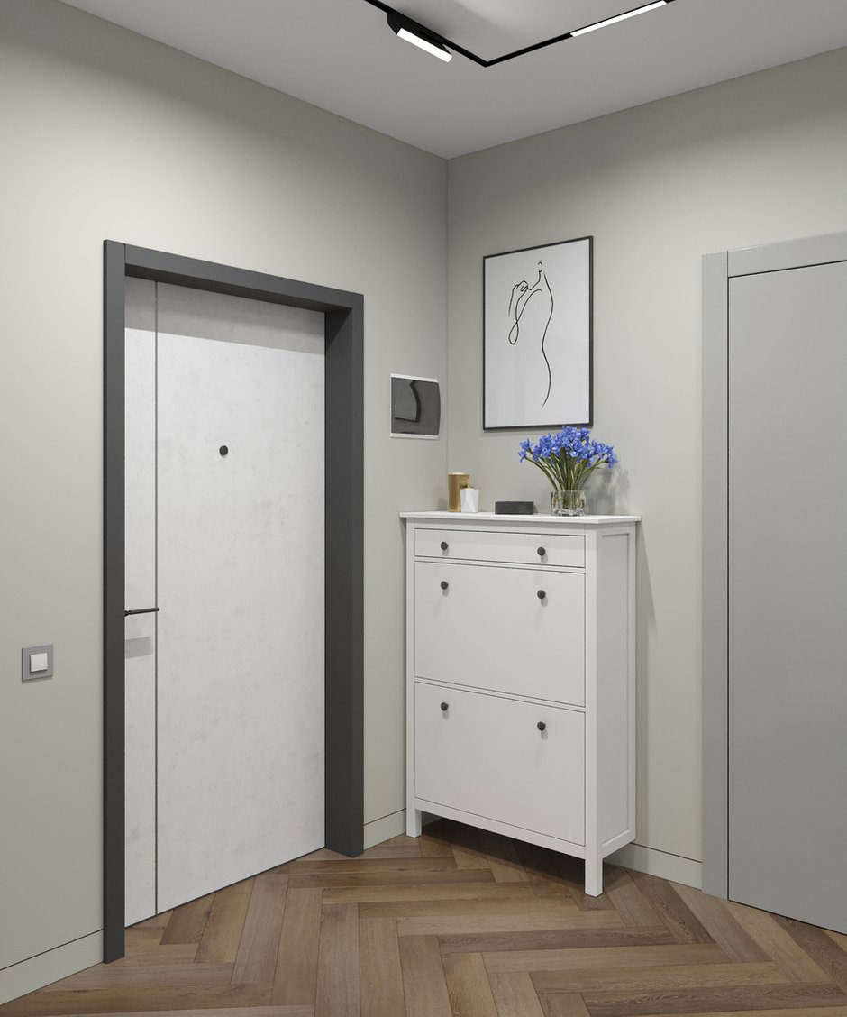 Фотография:  в стиле , Современный, Квартира, Студия, Проект недели, Москва, 40-60 метров, Ольга Москаленко – фото на INMYROOM