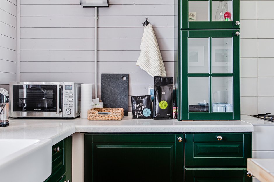 Фотография: Кухня и столовая в стиле Прованс и Кантри, Скандинавский, Дом, Проект недели, Дача, Дом и дача, Истринский район, 4 и больше, Более 90 метров, Ксения Налетова – фото на INMYROOM