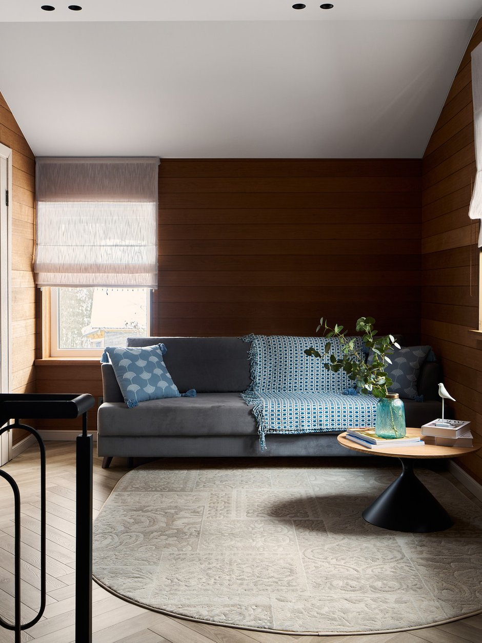 Фотография:  в стиле , Дом, Проект дня, Дом и дача, Ленинградская область, 3 комнаты, Более 90 метров, Индивидуальный проект, эклектика с элементами современного, Алена Донцова – фото на INMYROOM