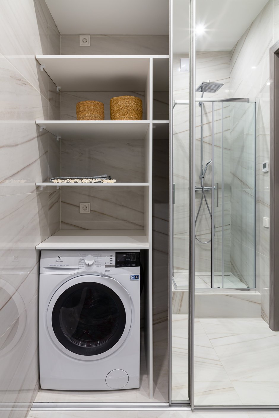 Фотография: Ванная в стиле Современный, Проект недели, Москва, 4 и больше, Более 90 метров, Анастасия Гладышева – фото на INMYROOM