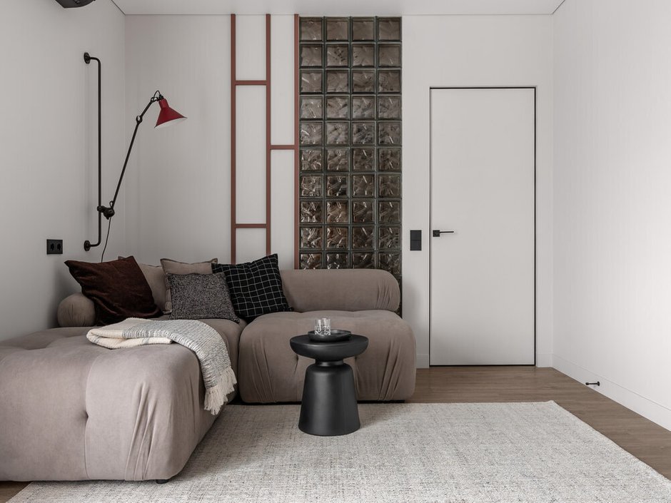 Фотография:  в стиле , Современный, Квартира, Проект дня, Санкт-Петербург, 1 комната, 40-60 метров, Виктория Крылова – фото на INMYROOM