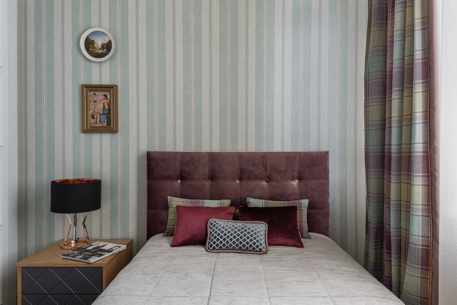 Фотография: Спальня в стиле Современный, Классический, Дом, Проект недели, Дом и дача, Таруса, 4 и больше, 60-90 метров, Евгения Лебедева – фото на INMYROOM