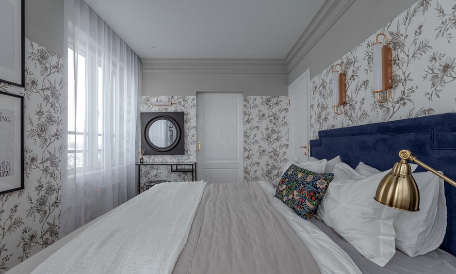 Фотография: Спальня в стиле Современный, Квартира, Проект недели, Новосибирск, 3 комнаты, 60-90 метров, Method – фото на INMYROOM