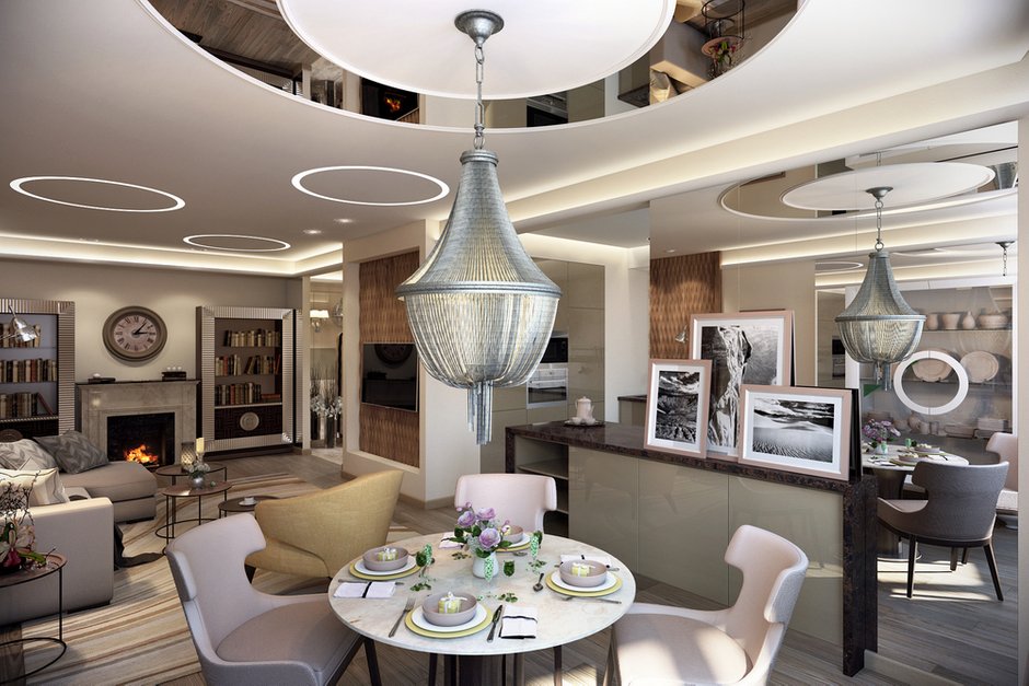 Фотография:  в стиле , Современный, Квартира, Проект недели, Ольга Райская – фото на INMYROOM