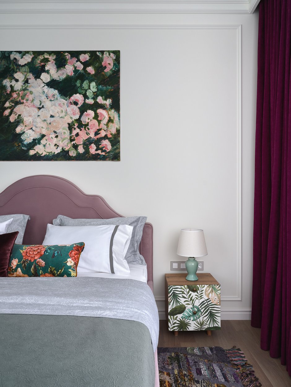 Фотография: Спальня в стиле Современный, Квартира, Проект недели, Москва, 4 и больше, Более 90 метров, Н-Куб, Николай Николаев – фото на INMYROOM