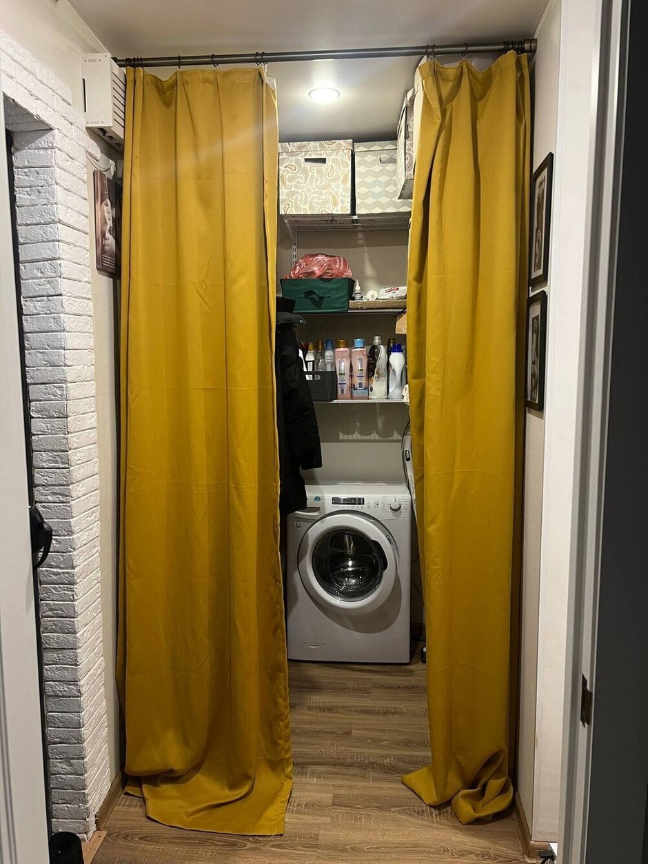 Фотография: в стиле , Советы, стиральная машина, стиральная машина в хрущевке, стиральная машина в маленькой квартире – фото на INMYROOM