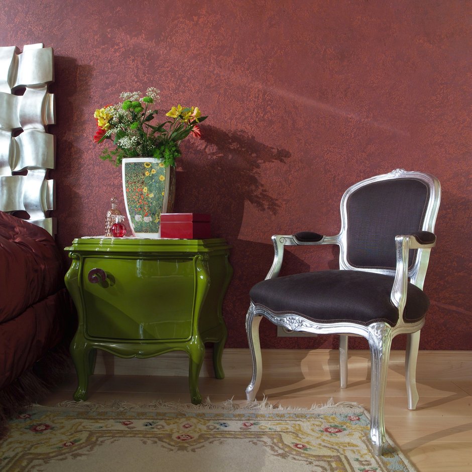 Фотография: Мебель и свет в стиле Эклектика, Спальня, Интерьер комнат, Проект недели, Ар-деко, Модерн, Барокко – фото на INMYROOM