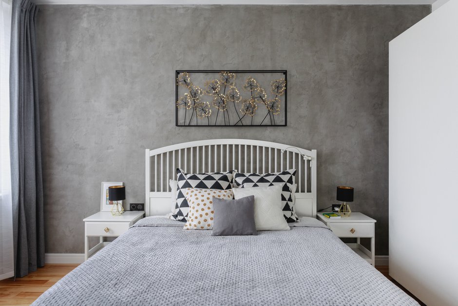 Фотография: Спальня в стиле Скандинавский, Современный, Квартира, Проект недели, Москва, 2 комнаты, 40-60 метров – фото на INMYROOM