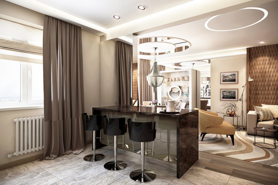 Фотография:  в стиле , Современный, Квартира, Проект недели, Ольга Райская – фото на INMYROOM