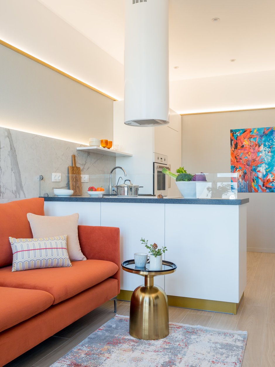 Фотография: Кухня и столовая в стиле Современный, Квартира, Проект недели, Нижний Новгород, 3 комнаты, 40-60 метров, Сергей Грабыня – фото на INMYROOM