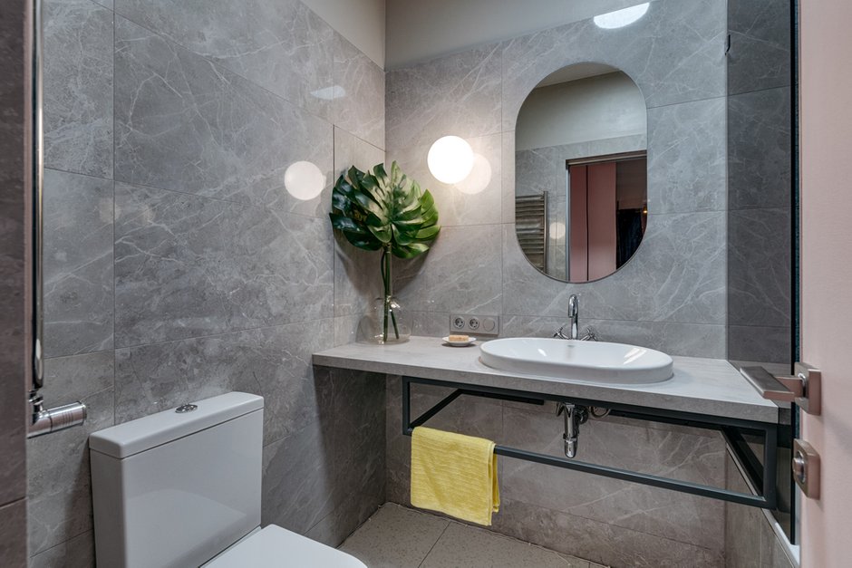 Фотография: Ванная в стиле Современный, Квартира, Проект недели, Видное, 3 комнаты, 60-90 метров, Дмитрий Удовицкий – фото на INMYROOM