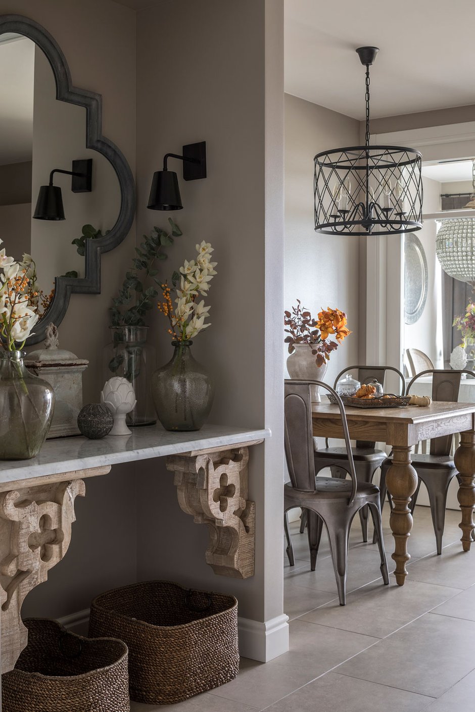 Фотография: Прихожая в стиле Прованс и Кантри, Классический, Современный, Квартира, Проект дня, Москва, Татьяна Иванова, Монолитный дом, 4 и больше, Более 90 метров, Эксклюзивные проекты – фото на INMYROOM