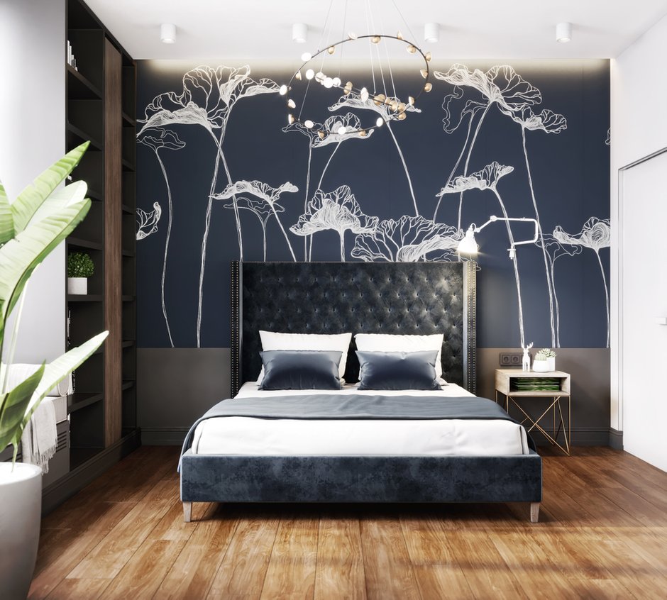 Фотография: Спальня в стиле Современный, Скандинавский, Дом, Проект дня, Дача, Дом и дача, Ленинградская область, 4 и больше, Более 90 метров, FoRRoom's – фото на INMYROOM