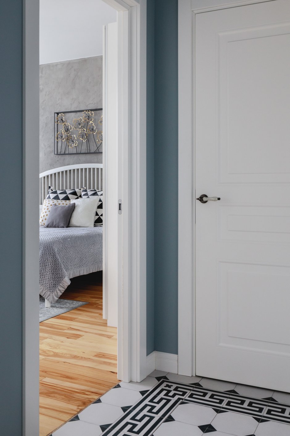 Фотография: Спальня в стиле Скандинавский, Современный, Квартира, Проект недели, Москва, 2 комнаты, 40-60 метров – фото на INMYROOM