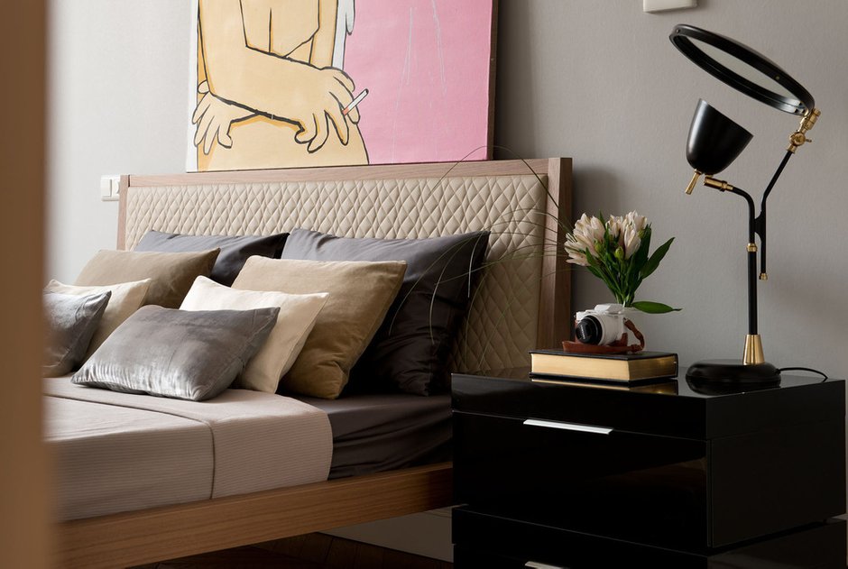 Фотография: Спальня в стиле Современный, Квартира, Декор, Проект недели – фото на INMYROOM