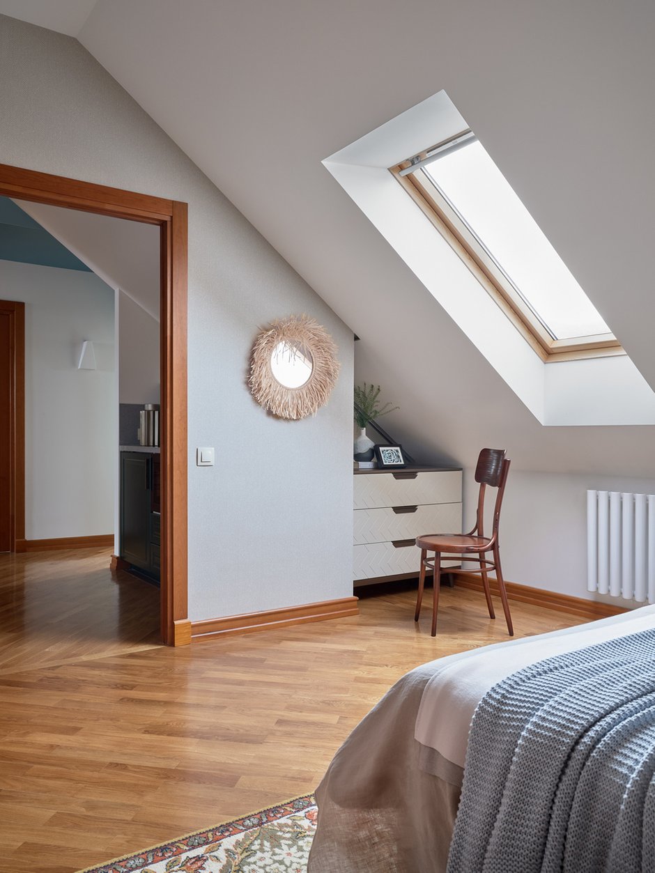 Фотография: Спальня в стиле Современный, Классический, Дом, Проект недели, Дом и дача, 4 и больше, Более 90 метров, Истра, Анна Данилова – фото на INMYROOM