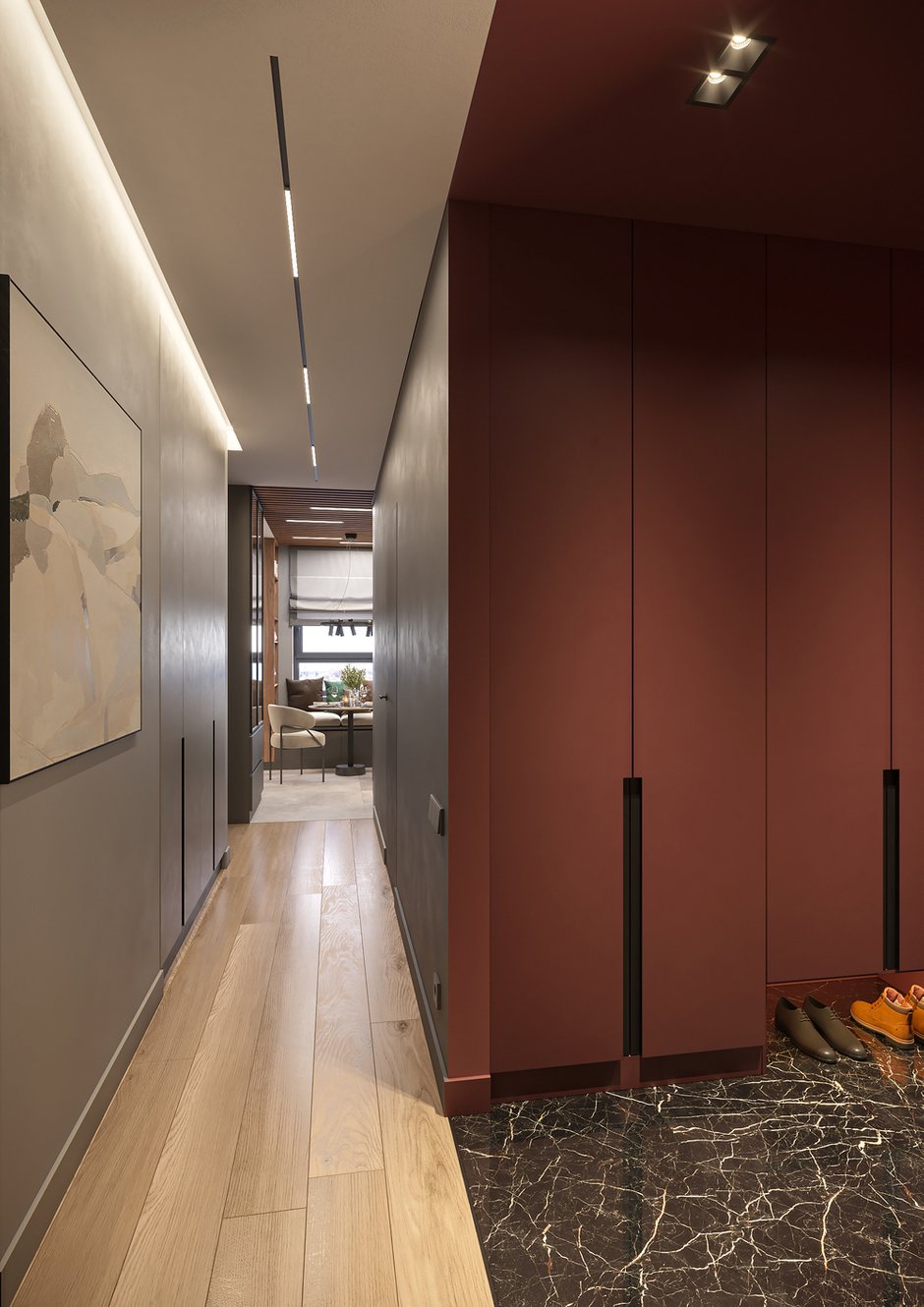 Фотография: Прихожая в стиле Современный, Квартира, Проект недели, Москва, Монолитный дом, 2 комнаты, 40-60 метров, KS Interiors – фото на INMYROOM