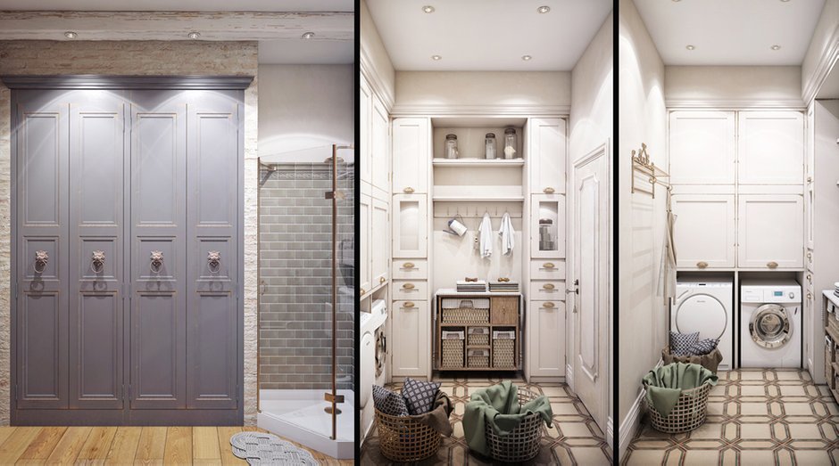 Фотография:  в стиле , Квартира, Проект недели, Москва, Монолитный дом, 4 и больше, Более 90 метров, Дарья Мисюра, ЖК «Соколиное гнездо» – фото на INMYROOM