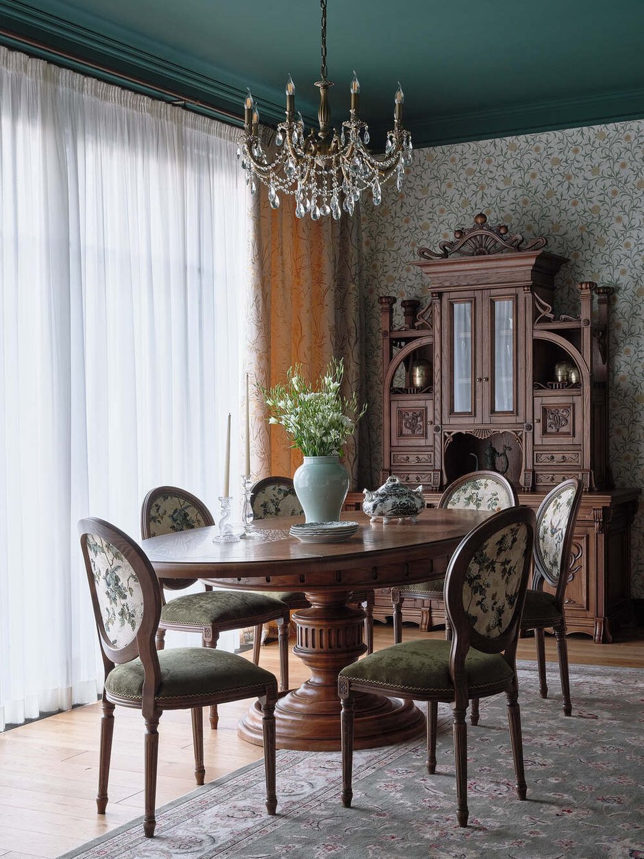 Фотография: в стиле , Проект дня, Дача, Подмосковье, Дом и дача, Истринский район, Кирпичный дом, 3 комнаты, Более 90 метров, Дженнет Койтемирова, классический с элементами викторианского и английского стиля – фото на INMYROOM