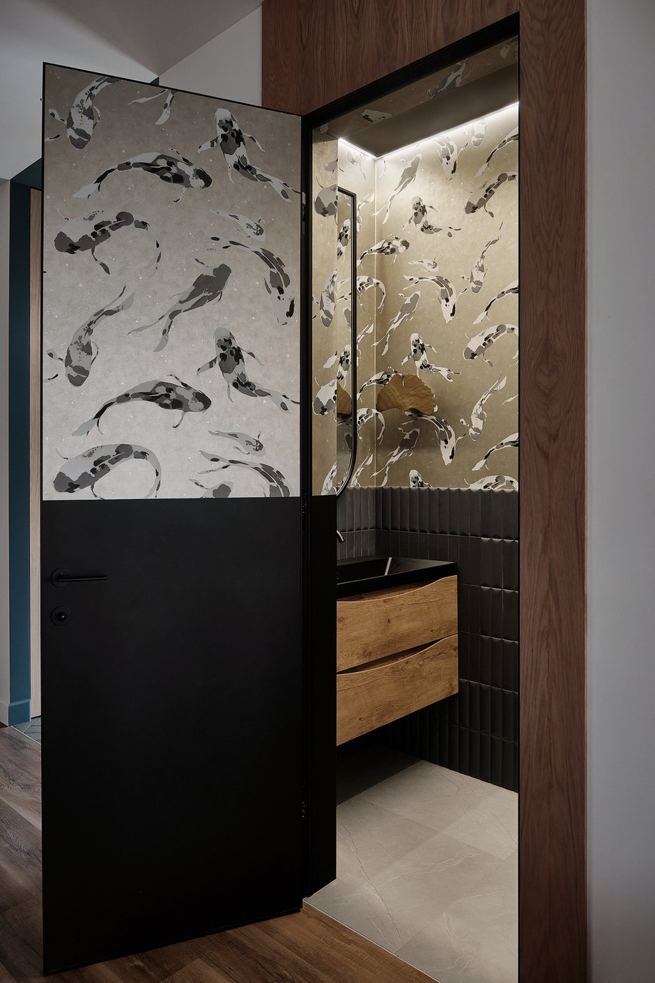 Фото: Ванная в стиле Модерн, Скандинавский, Дом, Проект дня, Дом и коттедж, Пермь, 4 и более, Более 90 метров – фото на INMYROOM