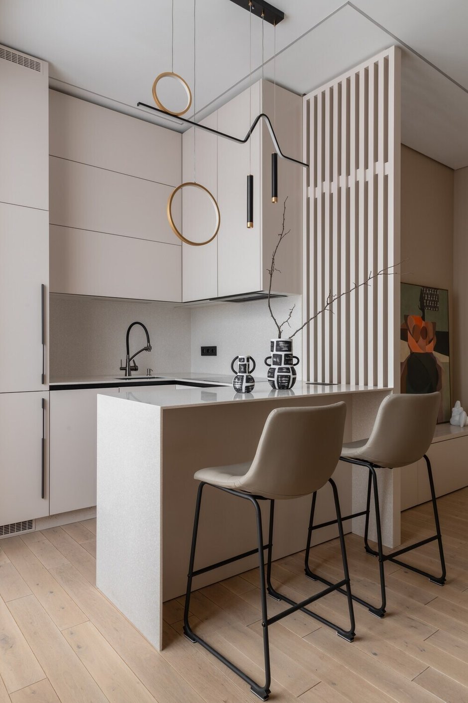 Фотография:  в стиле , Современный, Квартира, Проект дня, Казахстан, 2 комнаты, 60-90 метров, Алматы, Марина Сапунова – фото на INMYROOM