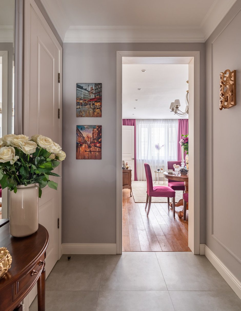 Фотография: Прихожая в стиле Классический, Современный, Квартира, Проект недели, Москва, 2 комнаты, 40-60 метров, Наталья Широкорад – фото на INMYROOM