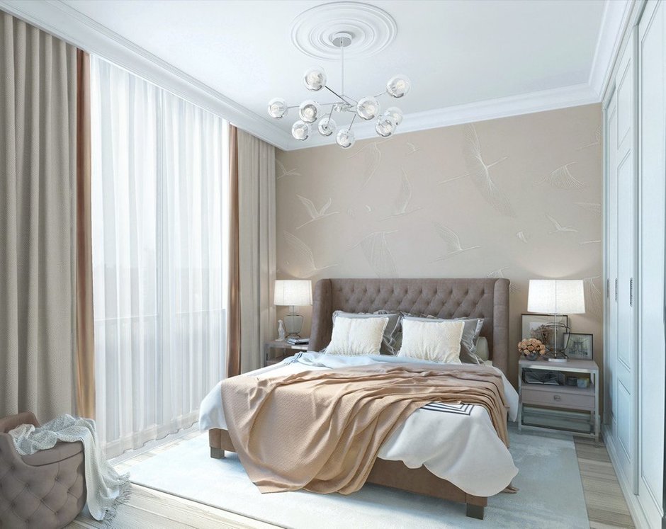 Фотография: Спальня в стиле Классический, Современный, ПРЕМИЯ INMYROOM – фото на INMYROOM