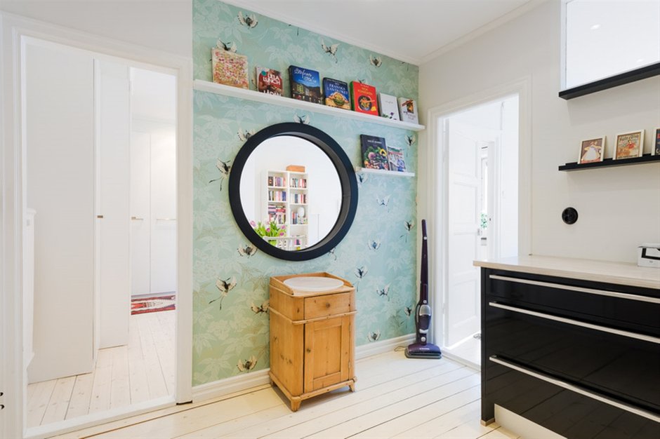 Фотография: Кухня и столовая в стиле Скандинавский, Малогабаритная квартира, Квартира, Дома и квартиры – фото на INMYROOM