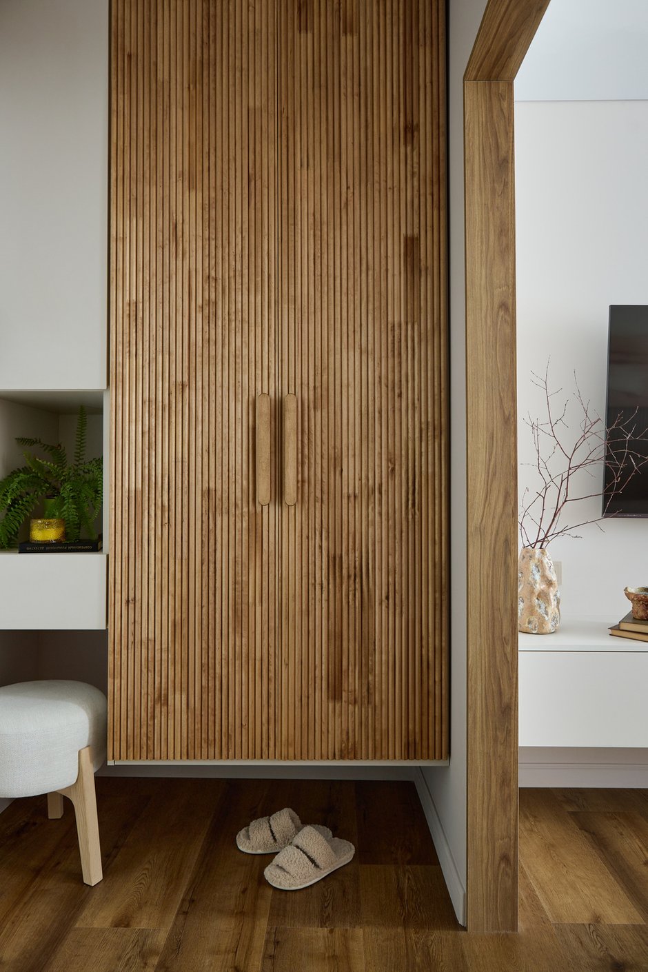 Фотография: Прихожая в стиле Современный, Джапанди, Малогабаритная квартира, Квартира, Проект дня, Беларусь, Панельный дом, 1 комната, 40-60 метров, Жодино, Мария Назарова – фото на INMYROOM