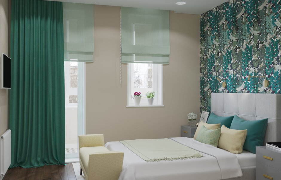 Фотография: Спальня в стиле Современный, Квартира, Проект недели, Москва, Монолитный дом, 4 и больше, Более 90 метров, ЖК Ленинский – фото на INMYROOM