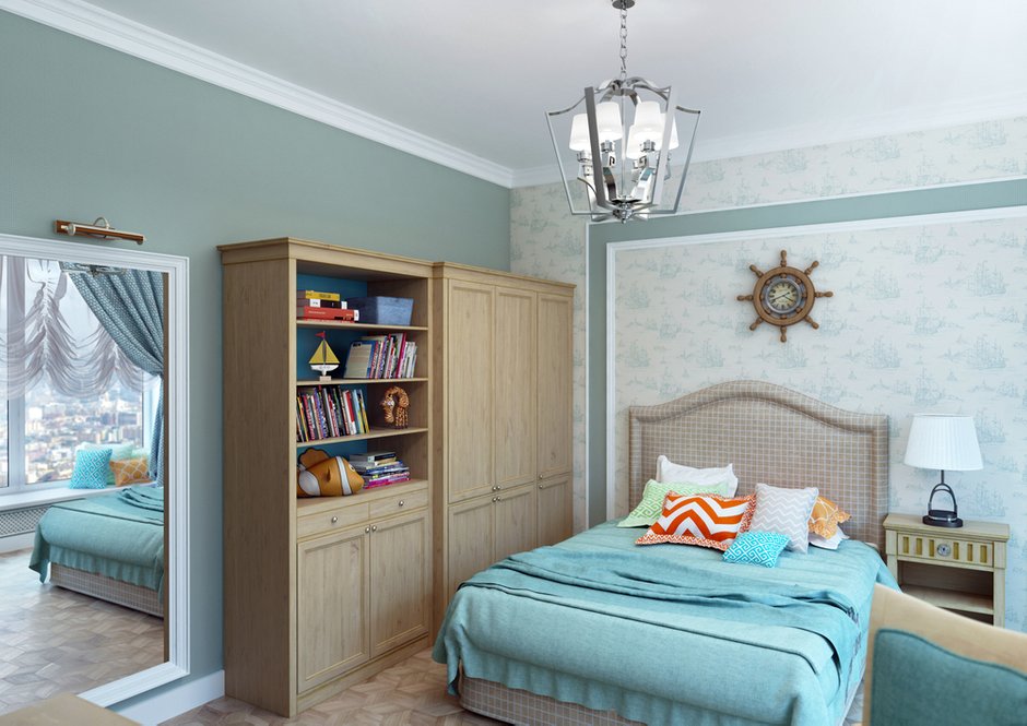 Фотография: Детская в стиле Классический, Квартира, Проект недели, Москва, Монолитный дом, 4 и больше, Более 90 метров, Юлия Панфилова – фото на INMYROOM