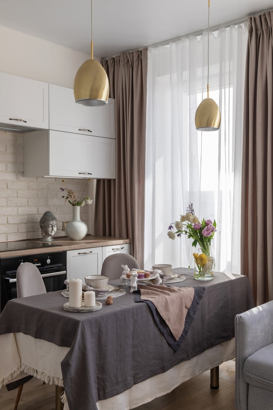 Фотография: Кухня и столовая в стиле Современный, Квартира, Студия, Проект недели, Ростов-на-Дону, до 40 метров, Modesign – фото на INMYROOM