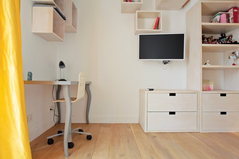 Фотография:  в стиле , Классический, Скандинавский, Квартира, Проект недели, Бежевый, Серый, ИКЕА, Екатерина Корчинова, Сталинка – фото на INMYROOM