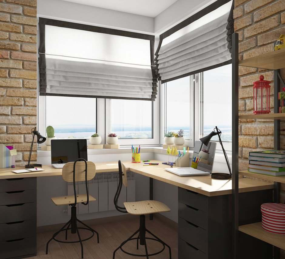 Фотография: Детская в стиле Лофт, Современный, Квартира, Проект недели, Беларусь, Минск, новостройка, Монолитный дом, Ольга Беркова, 4 и больше, Более 90 метров – фото на INMYROOM