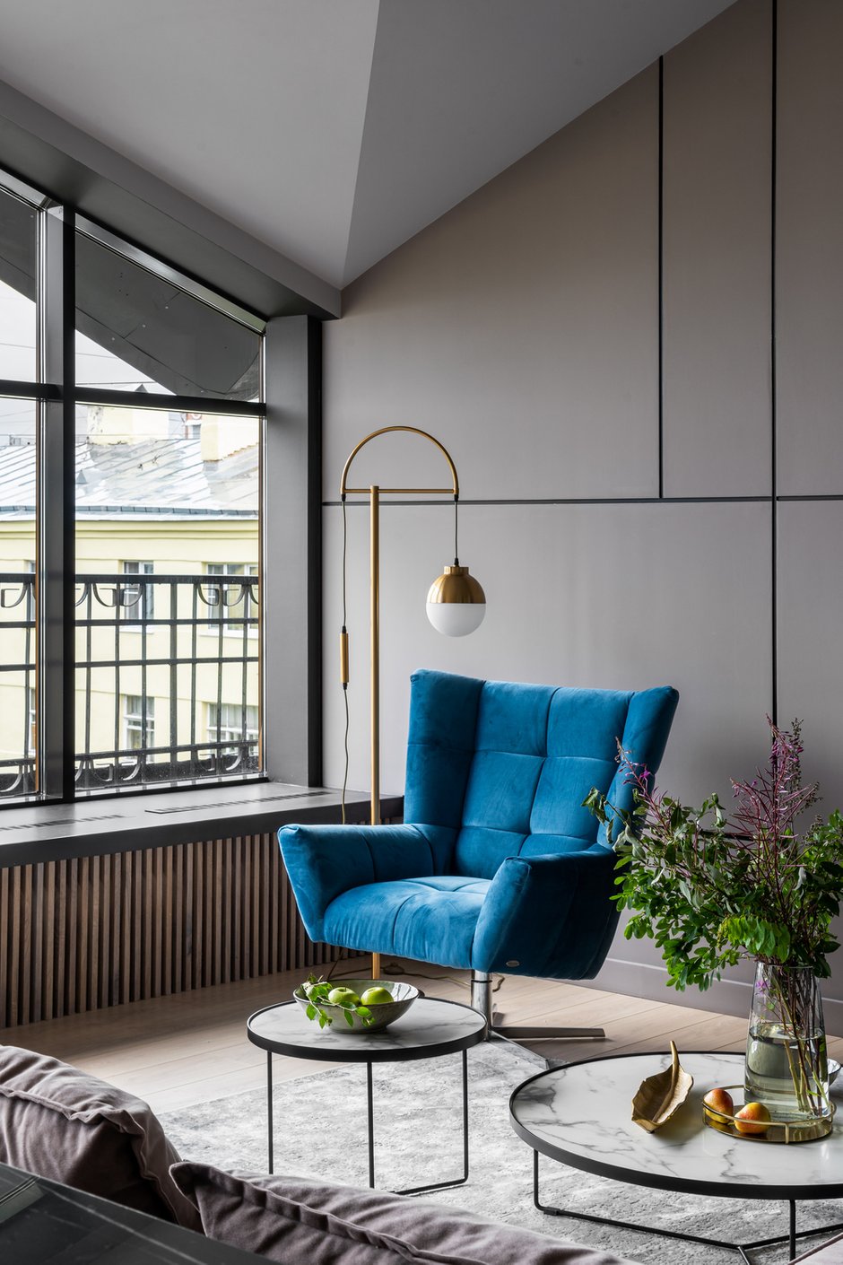 Фотография:  в стиле , Лофт, Современный, Квартира, Проект недели, Санкт-Петербург, 2 комнаты, Более 90 метров, Юлия Журович, Лейла Махир – фото на INMYROOM