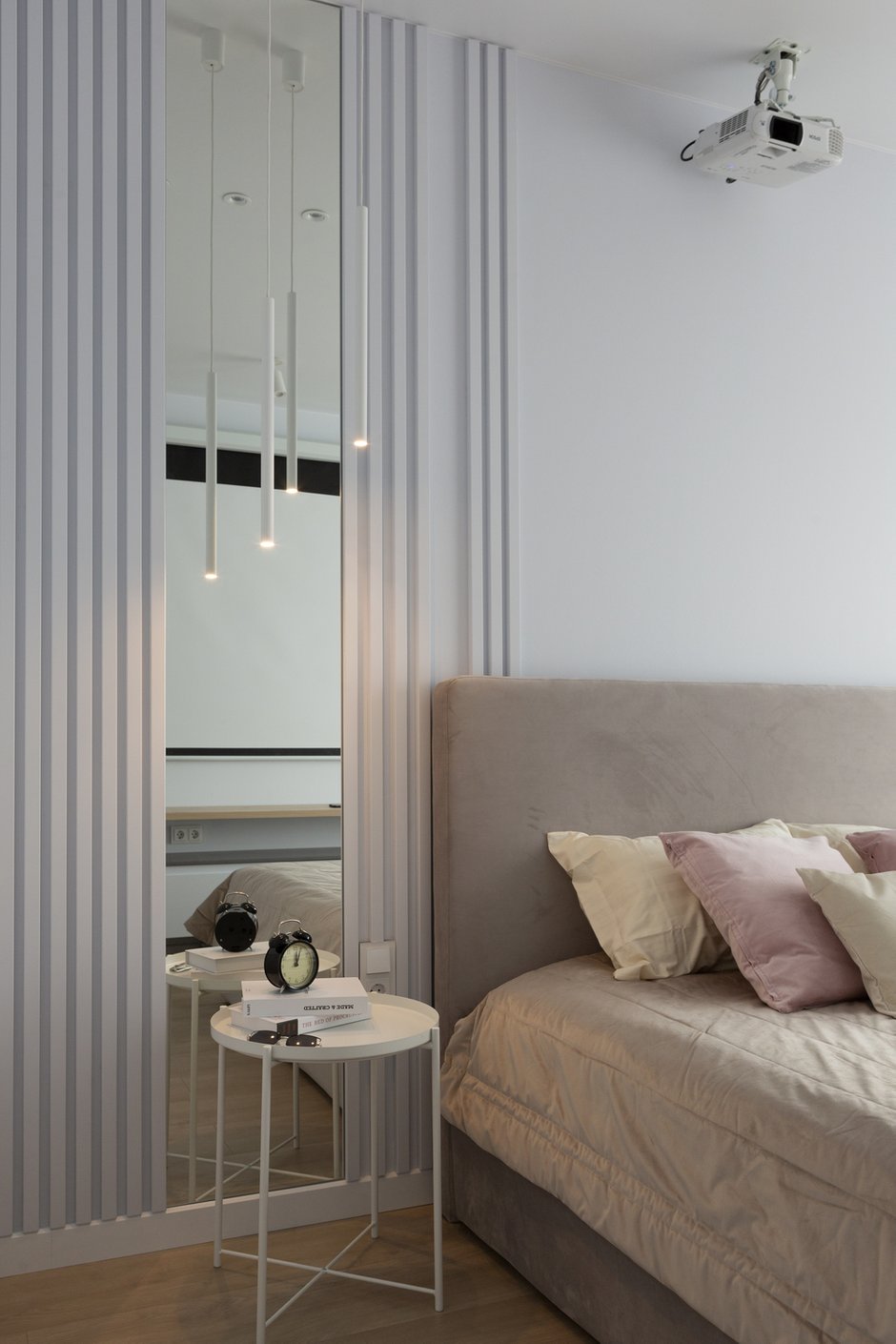 Фотография: Спальня в стиле Современный, Квартира, Проект недели, Москва, 40-60 метров, Мария Ничипоренко – фото на INMYROOM